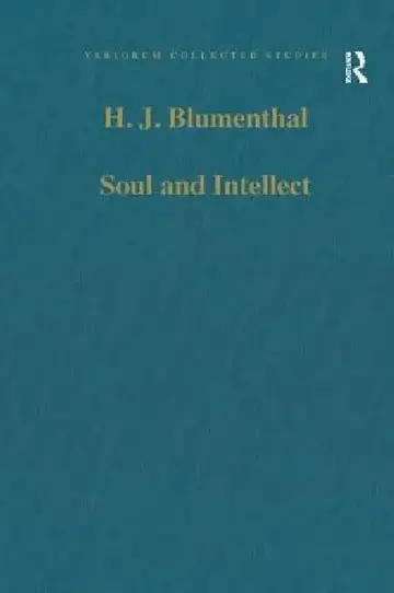 Cover of Soul and Intellect