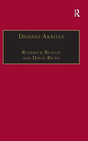 Cover of Digenes Akrites
