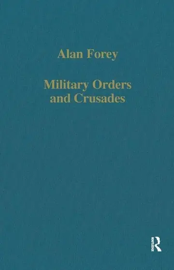 Cover of Military Orders and Crusades