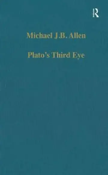 Cover of Plato's Third Eye
