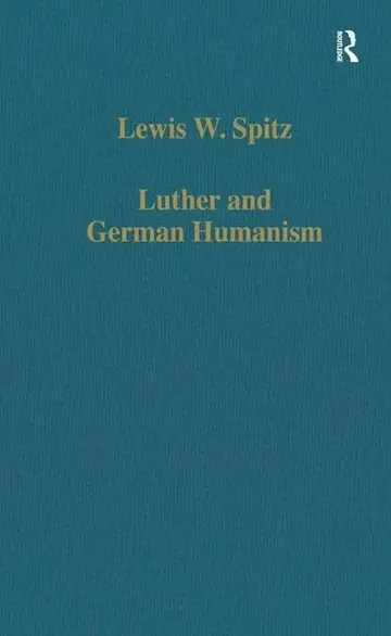 Cover of Luther and German Humanism