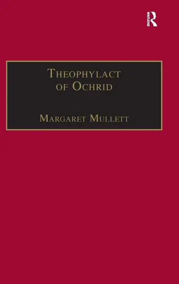 Cover of Theophylacht of Ochrid