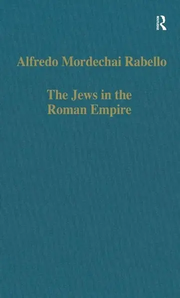 Cover of The Jews in the Roman Empire