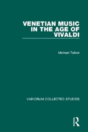 Cover of Venetian Music in the Age of Vivaldi