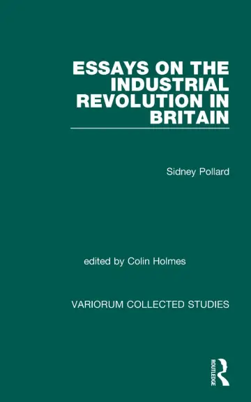 Cover of Essays on the Industrial Revolution in Britain