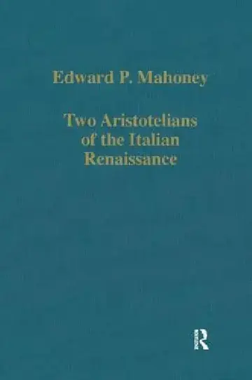 Cover of Two Aristotelians of the Italian Renaissance
