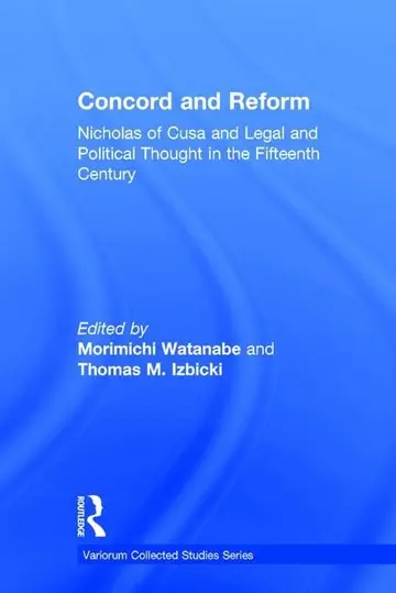 Cover of Concord and Reform