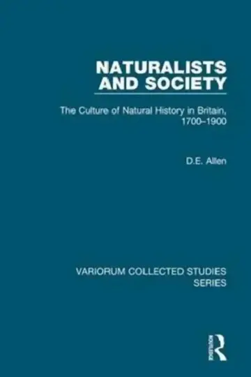 Cover of Naturalists and Society