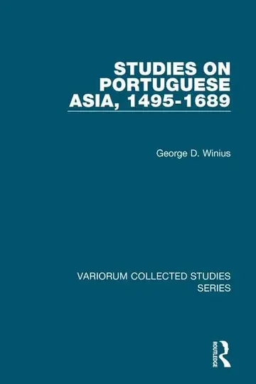 Cover of Studies on Portuguese Asia, 1495-1689
