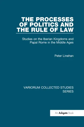 Cover of The Processes of Politics and the Rule of Law