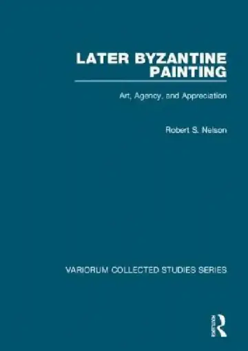Cover of Later Byzantine Painting