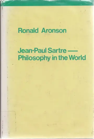 Cover of Jean-Paul Sartre