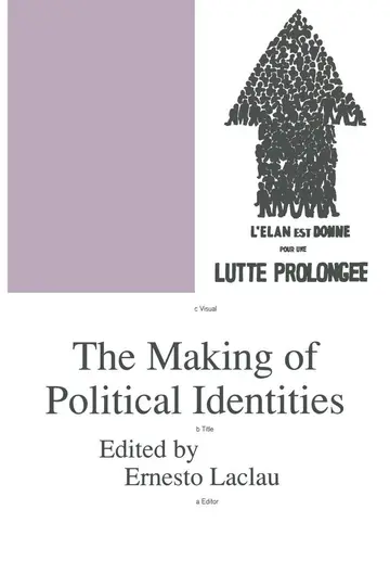 Cover of The Making of Political Identities