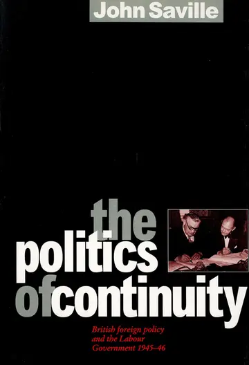 Cover of The Politics of Continuity