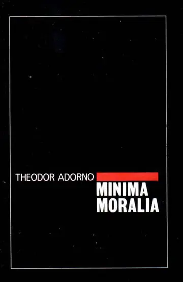 Cover of Minima Moralia