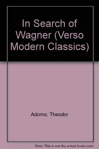 Cover of In Search of Wagner