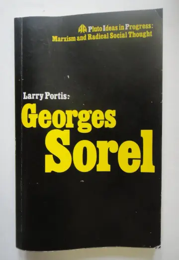 Cover of Georges Sorel