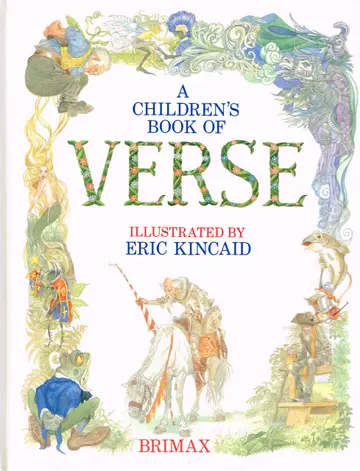 Cover of A Children's Book of Verse