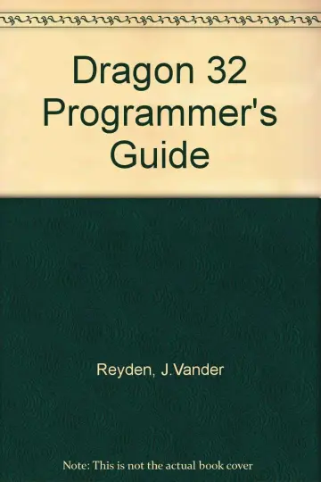 Cover of Dragon 32 Programmer's Guide