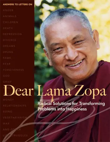 Cover of Dear Lama Zopa