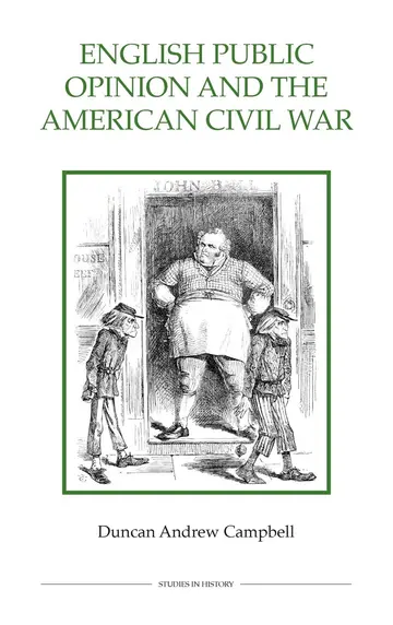 Cover of English Public Opinion and the American Civil War