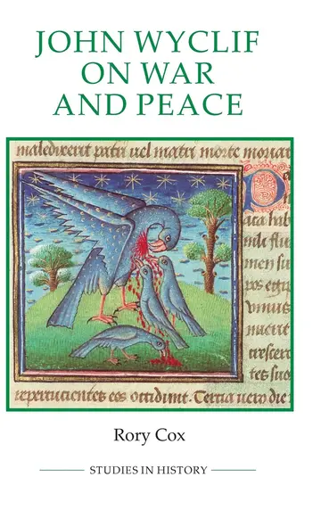 Cover of John Wyclif on War and Peace
