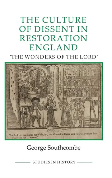 Cover of The Culture of Dissent in Restoration England – "The Wonders of the Lord"