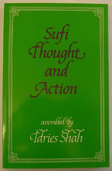 Cover of Sufi Thought and Action