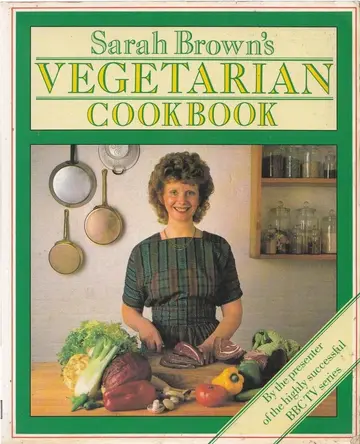Cover of Sarah Brown Vegetarian Cook Book