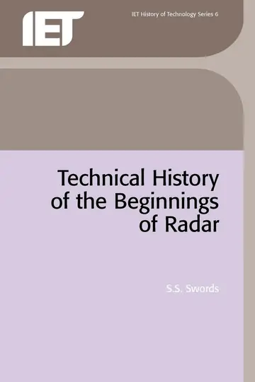 Cover of Technical History of the Beginnings of Radar