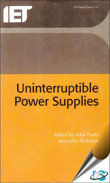 Cover of Uninterruptible Power Supplies