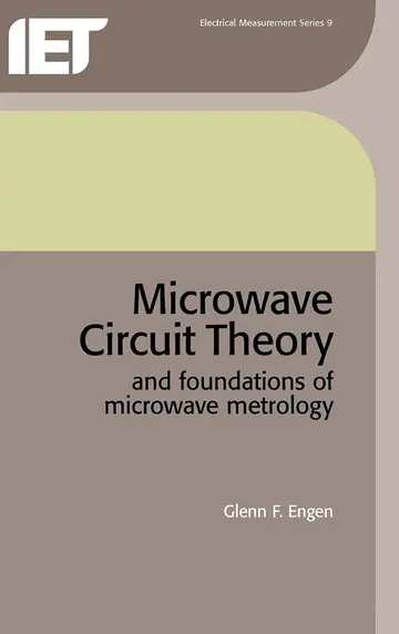 Cover of Microwave Circuit Theory and Foundations of Microwave Metrology