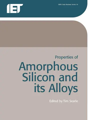 Cover of Properties of Amorphous Silicon and Its Alloys