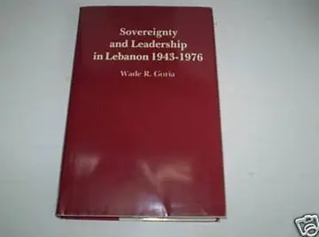 Cover of Sovereignty and Leadership in Lebanon, 1943-76