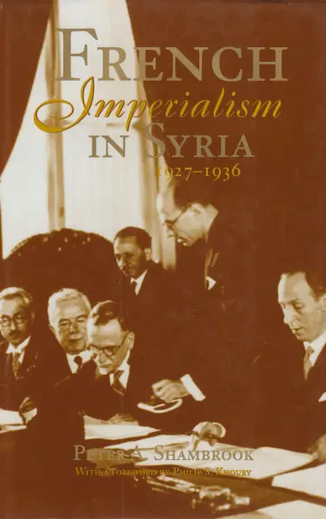 Cover of French Imperialism in Syria