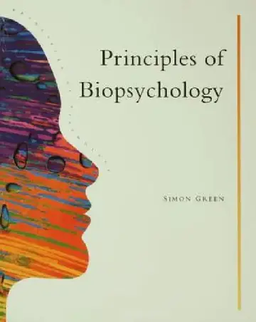 Cover of Principles of Biopsychology