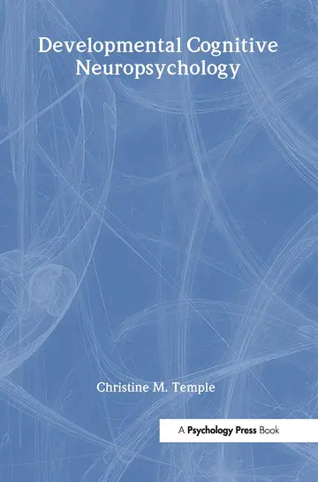 Cover of Developmental Cognitive Neuropsychology