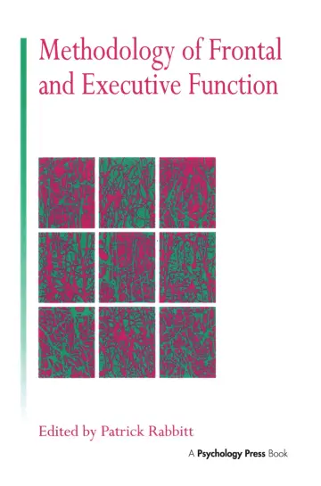 Cover of Methodology of Frontal and Executive Function