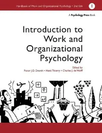 Cover of A Handbook of Work and Organizational Psychology