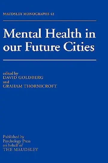 Cover of Mental Health In Our Future Cities