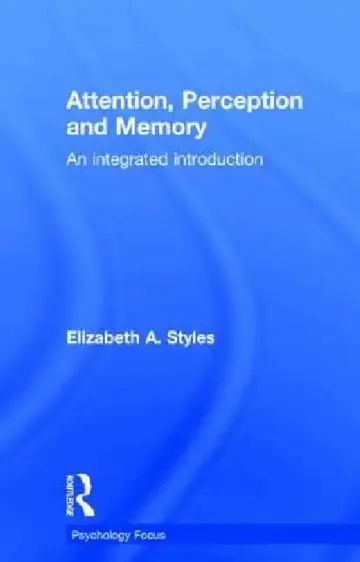 Cover of Attention, Perception and Memory