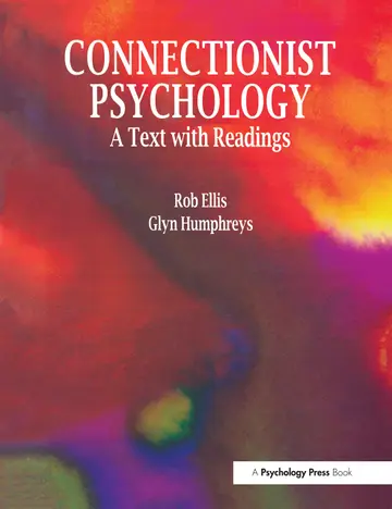Cover of Connectionist Psychology