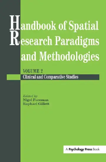Cover of Handbook of Spatial Research Paradigms and Methodologies