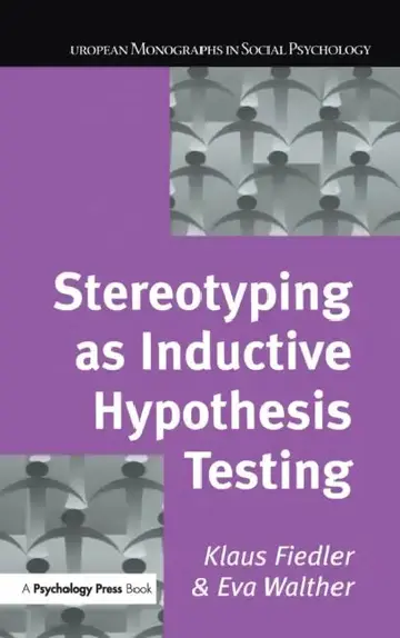 Cover of Stereotyping as Inductive Hypothesis Testing