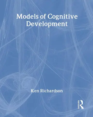 Cover of Models of Cognitive Development