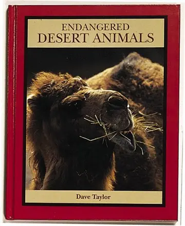 Cover of Endangered Desert Animals