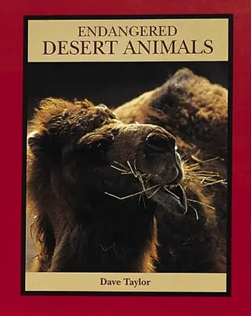 Cover of Endangered Desert Animals
