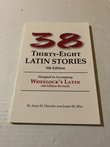 Cover of 38 Latin Stories