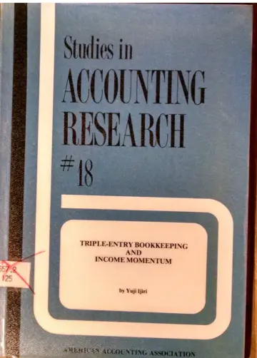 Cover of Triple-Entry Bookkeeping and Income Momentum