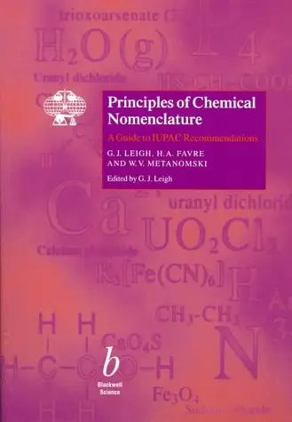 Cover of Principles of Chemical Nomenclature